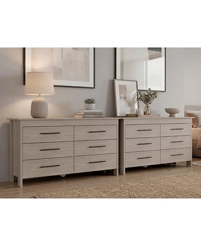 Fm Furniture Anson Set of 2 Dressers – Modern Bedroom Storage