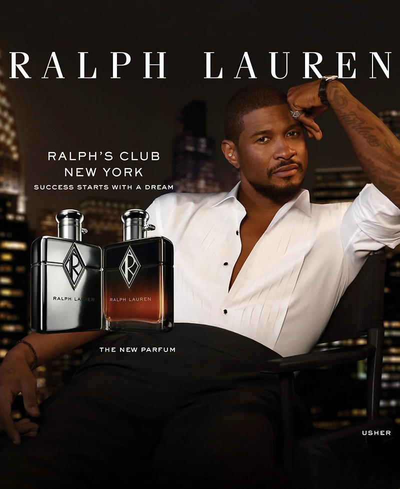 Ralph Lauren Club New York Parfum Spray, 6.7 oz.