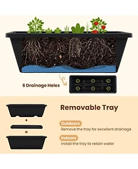 Gouun 5-Tier Vertical Raised Garden Bed with Removable Planter Boxes