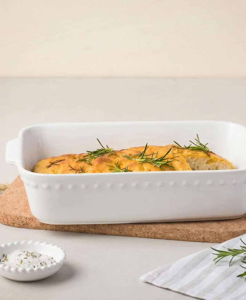 Costa Nova Pearl 82 oz. Rectangular Baker