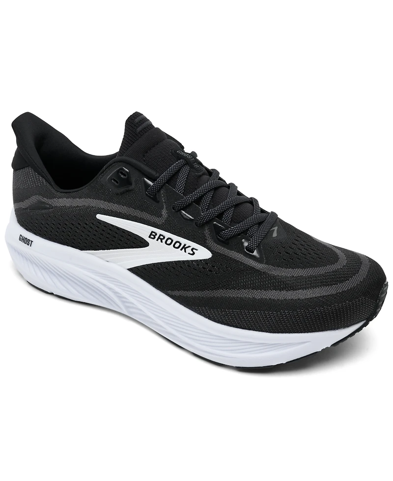 Brooks Men's Ghost 18 Wide-Width Running Sneakers from Finish Line