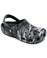 Crocs Little Kids' Camo Classic Clogs from Finish Line
