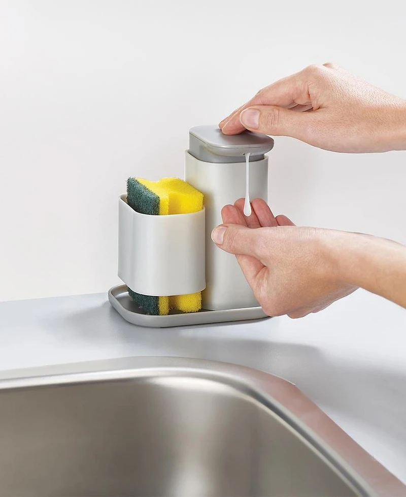 Joseph Joseph 5.75" Duo Soap Pump & Sponge Holder