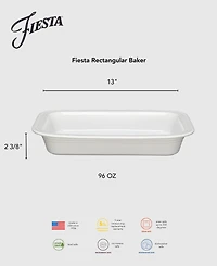 Fiesta Lavender 3 Quart Rectangular Baker