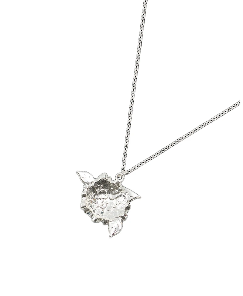 Fable England Hydrangea Necklace Silver