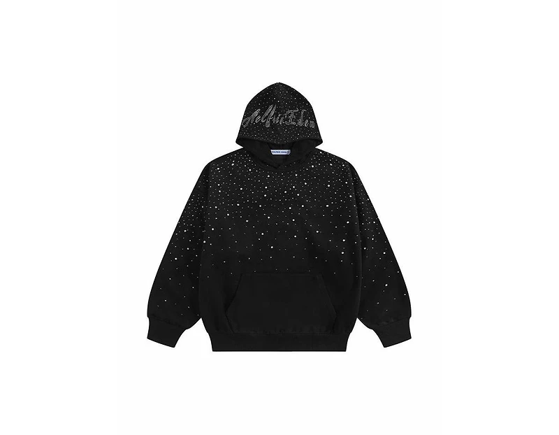 Aelfric Eden Men's Rhinestone Pullover Hoodie