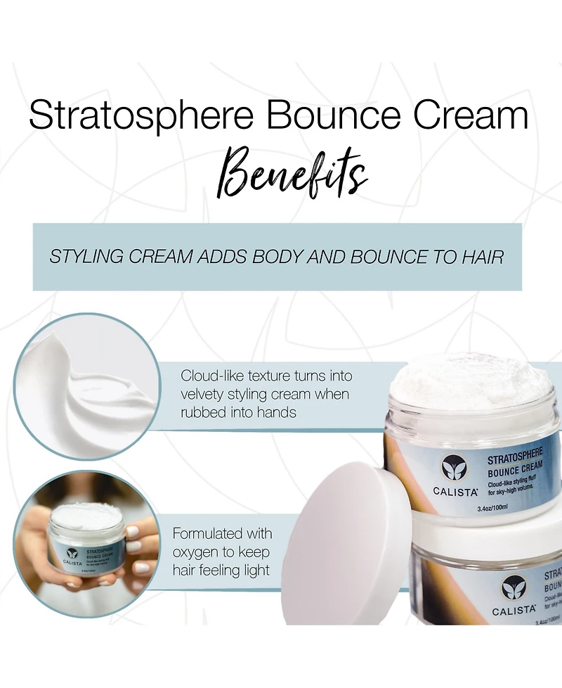 Calista Stratosphere Bounce Cream, 3.4 oz.