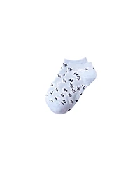 Lands' End Women's 3-Pack Cotton Patterned Low Cut Socks