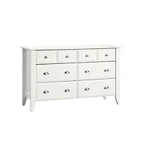 Starlight Canyon Home White Bedroom Dresser with Spacious Drawers for Storage and Organization