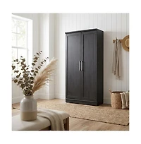 Starlight Canyon Home Contemporary Raven Oak Finish Storage Cabinet With Spacious Design