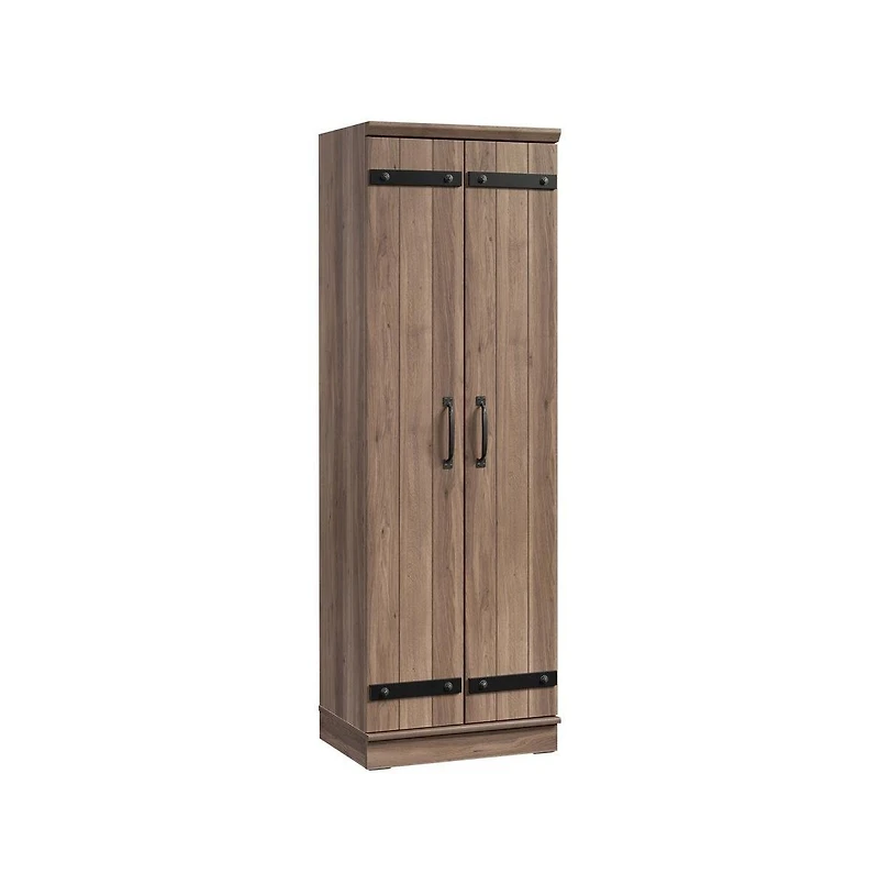 Starlight Canyon Home Storage Cabinet With Salt Oak Finish And Spacious Interior For Home Or Office