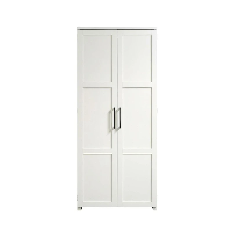 Starlight Canyon Home White Finish Storage Cabinet With Spacious Interior And Modern Design