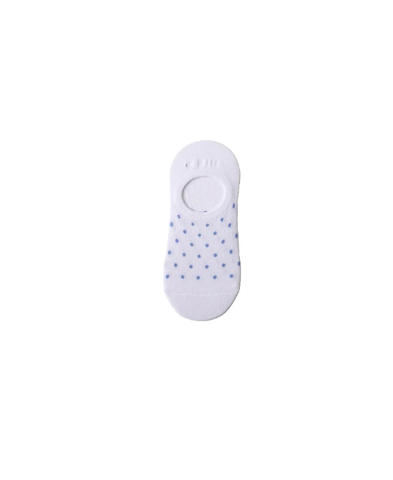 Lands' End Women's 3-Pack Cotton Patterned Sneaker Liners