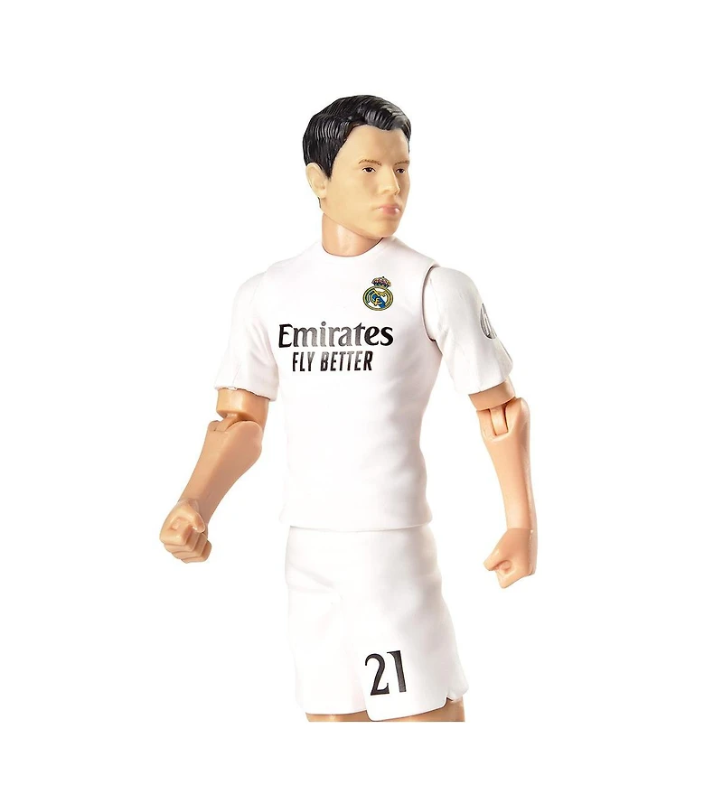 Banbo Toys Sockers Real Madrid Brahim Diaz 8" Collectible Soccer Action Figure