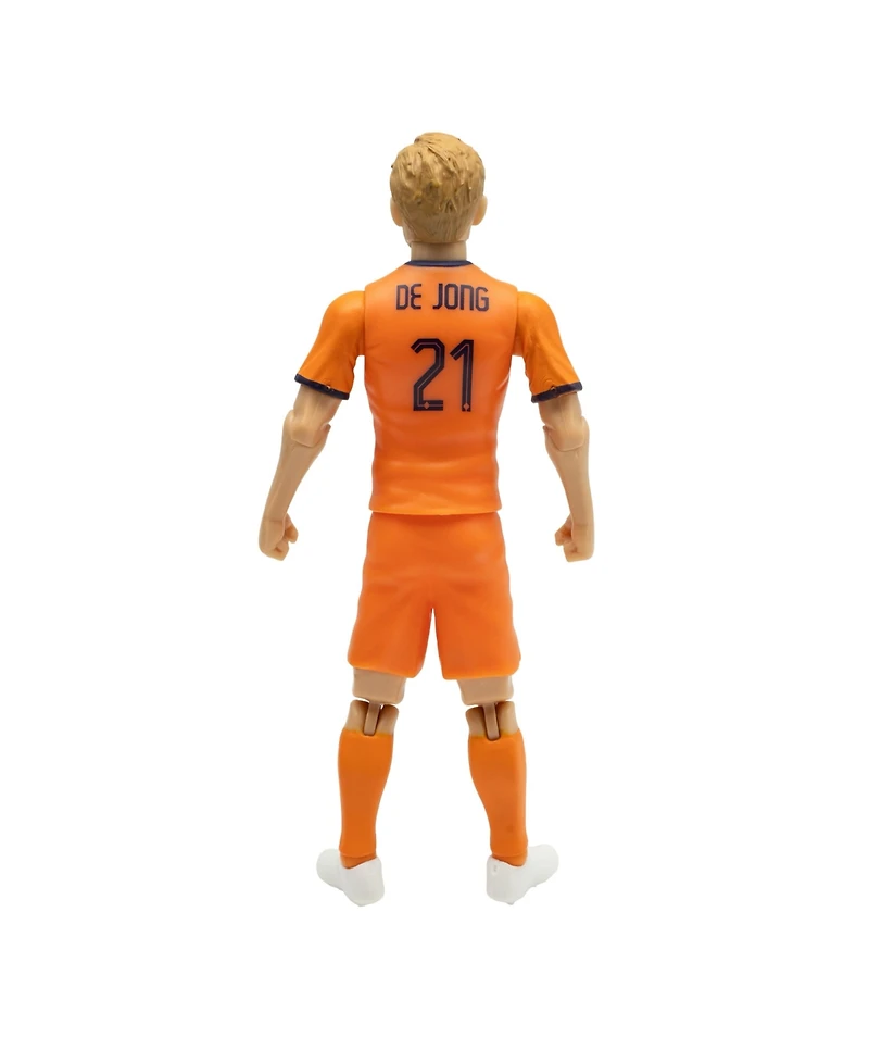 Banbo Toys Sockers Netherlands National Frenkie de Jong 8" Collectible Soccer Action Figure