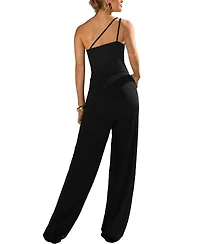 Cupshe Women's V-Neck Zipper Closure Unlined Jumpsuit