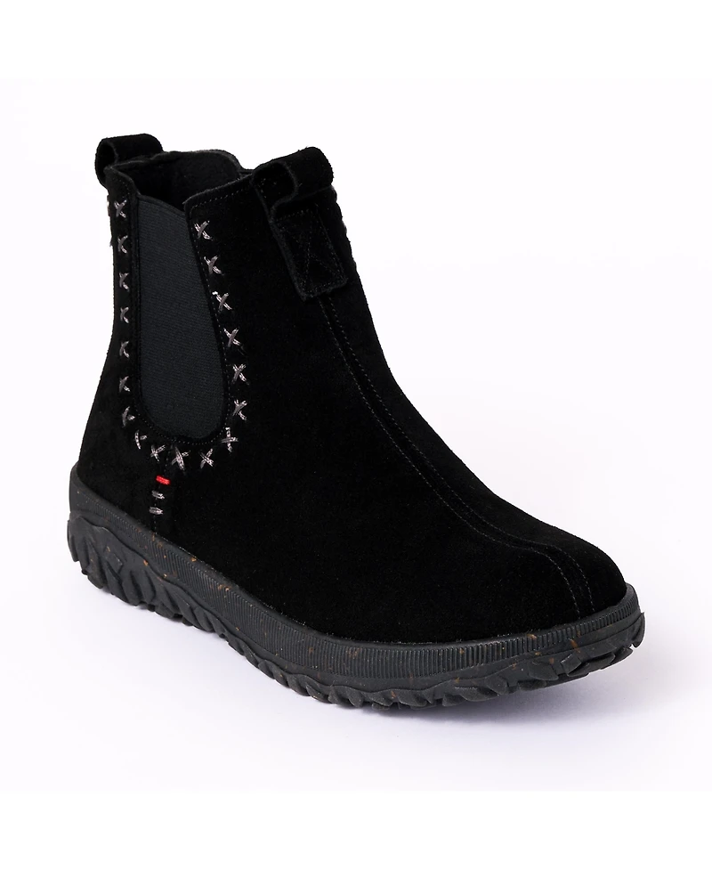 Minnetonka Women's Suede Chelsea Tread Boots
