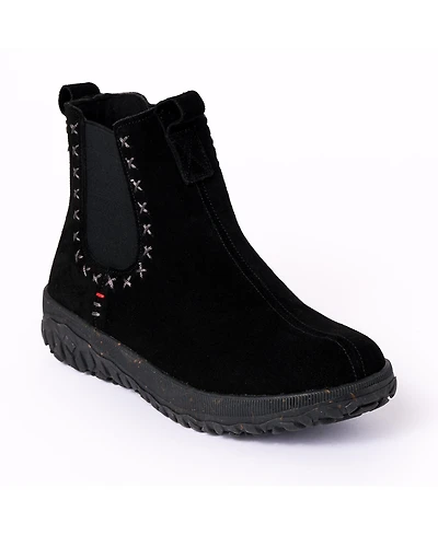 Minnetonka Women's Suede Chelsea Tread Boots
