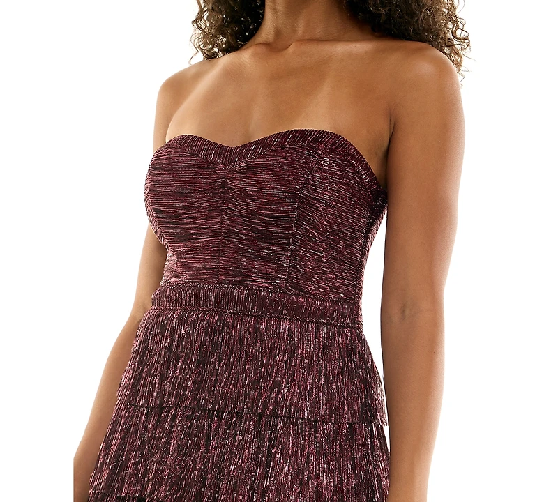 pear culture Juniors' Strapless Skirt Dress