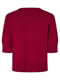 Masai Copenhagen Women's Malopus Half-Sleeve Knitted Cardigan