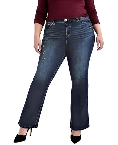 Slink Jeans Women's Denim high rise bootcut 32" inseam - Soraya