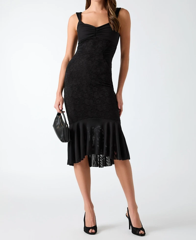 Guess Women's Caitlyn Sleeveless Midi Dress