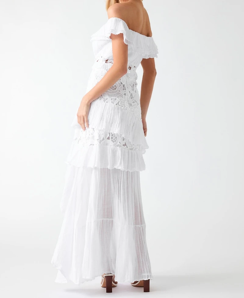 Guess Women's Maya Off-Shoulder Dress