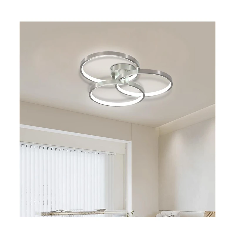 Midola 20" Modern Led Ceiling Light Fixture