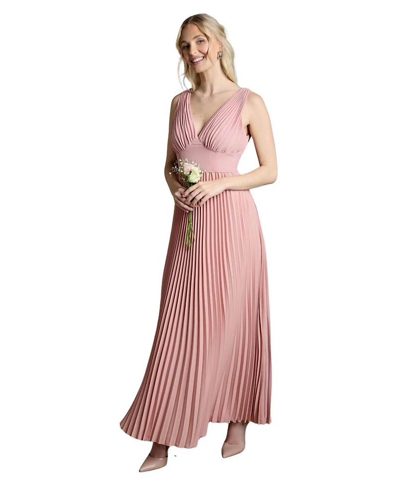 Coast Women's Plunge Neck Maxi Dress
