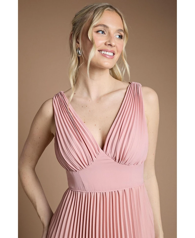 Coast Women's Plunge Neck Maxi Dress