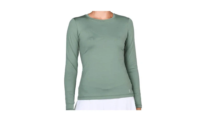 Sofibella Women's Long Sleeve Tennis Shirt
