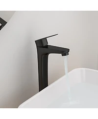Phying Oil-Rubbed Bronze Vessel Sink Faucet Single Handle Tall Bathroom Sink Faucet Vanity Bathroom Faucet