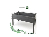 Wooden Raised Vegetable Garden Bed Elevated Grow Planter