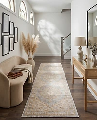 Amer Rugs Century Cen-11 Gray/Ivory 2'6" x 8' Runner Rug