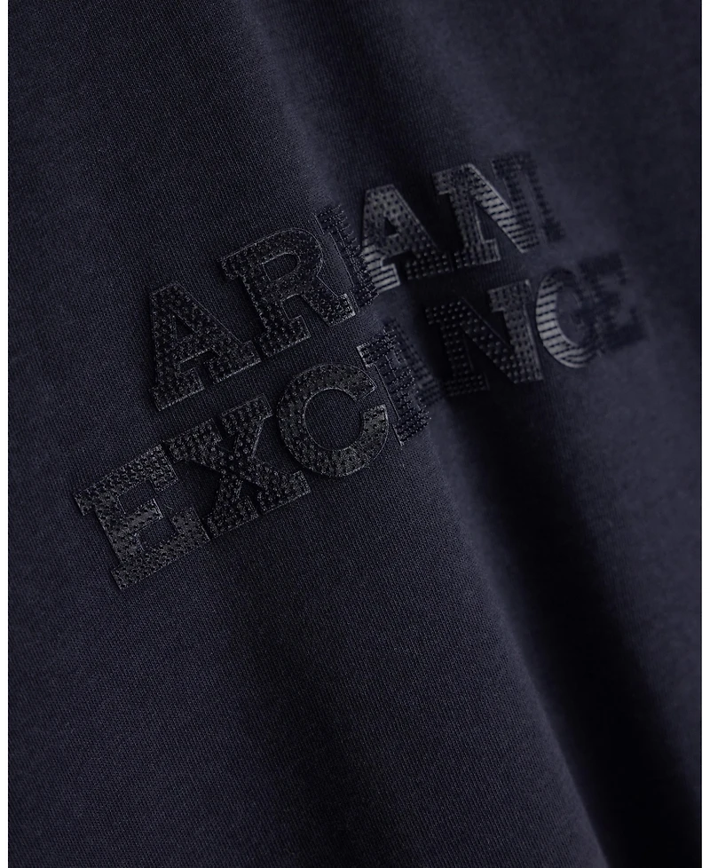 A|X Armani Exchange Men's Short Sleeve Logo Regular Fit T-Shirt