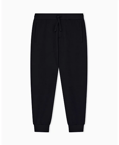 A|X Armani Exchange Men's Jacquard All Over Logo Jogger