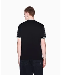 A|X Armani Exchange Men's Multi Badge T-Shirt