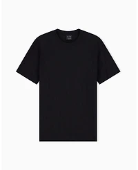 A|X Armani Exchange Men's All Over Logo Mercersized Cotton T-Shirt