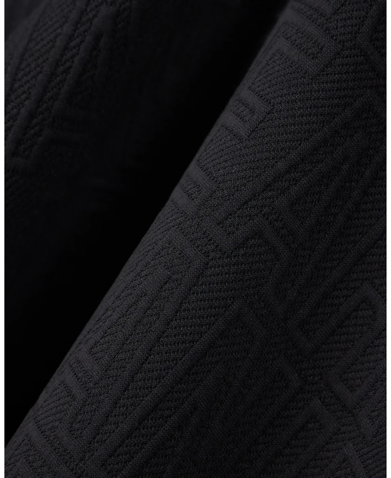 A|X Armani Exchange Men's Jacquard All Over Logo Hoodie Sweatshirt
