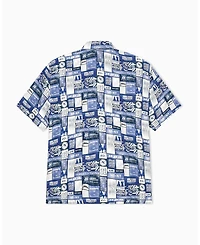 A|X Armani Exchange Men's Viscose All Over Print Woven Shirt