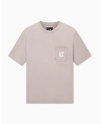 A|X Armani Exchange Men's Regular Plus Fit With Pocket Detail T-Shirt