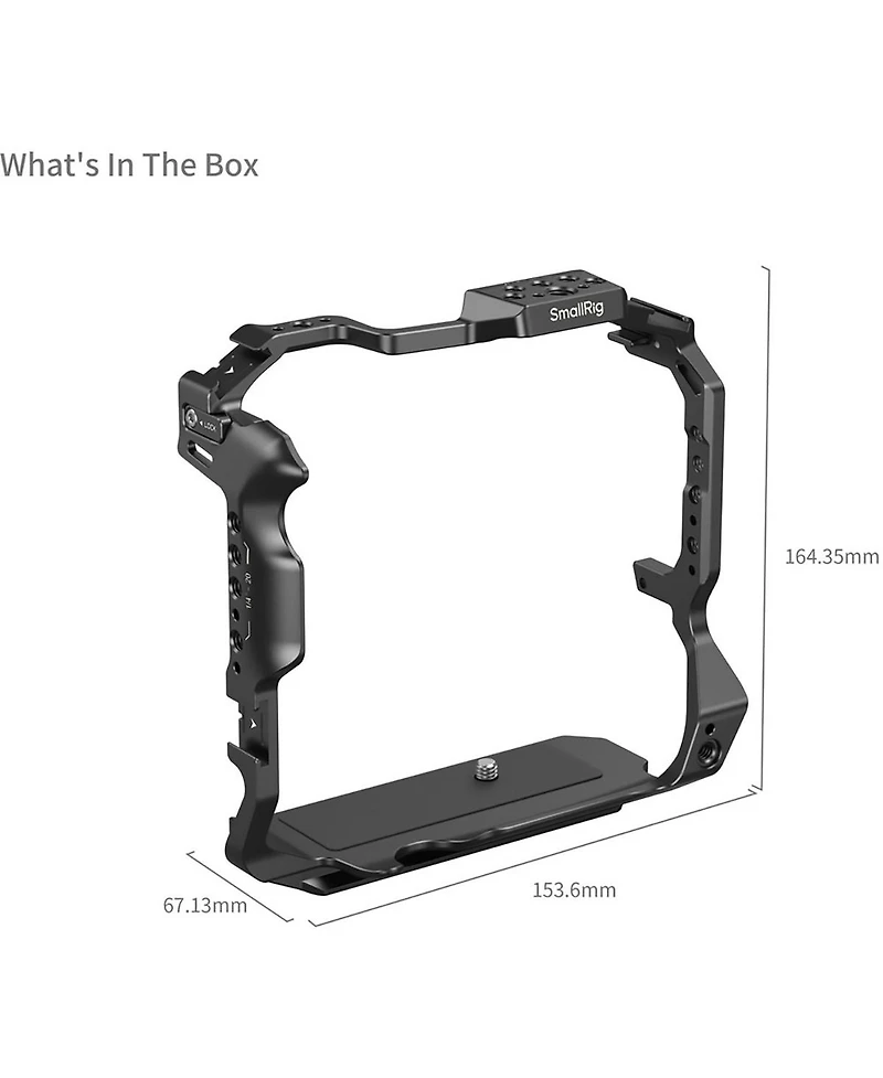 SmallRig Full Camera Cage for Canon Eos R5 Mark Ii, Requires Bg-R20 Battery Grip