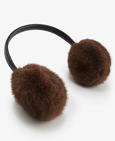 I.n.c. International Concepts Women's Tipped Faux-Fur Earmuffs, Macy's Exclusive