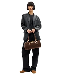 Coach Originals Kisslock Small Zip-Top Barrel Bag