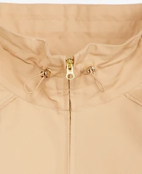On 34th Women's Funnel-neck Ruched-Sleeve Bubble Hem Jacket, Macy's Exclusive