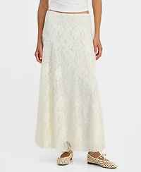 On 34th Women's Lace A-Line Pull-On Maxi Skirt, Macy's Exclusive