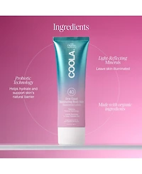 Coola Dew Good Illuminating Body Melt Sunscreen Lotion Spf 40, 3.4 oz.