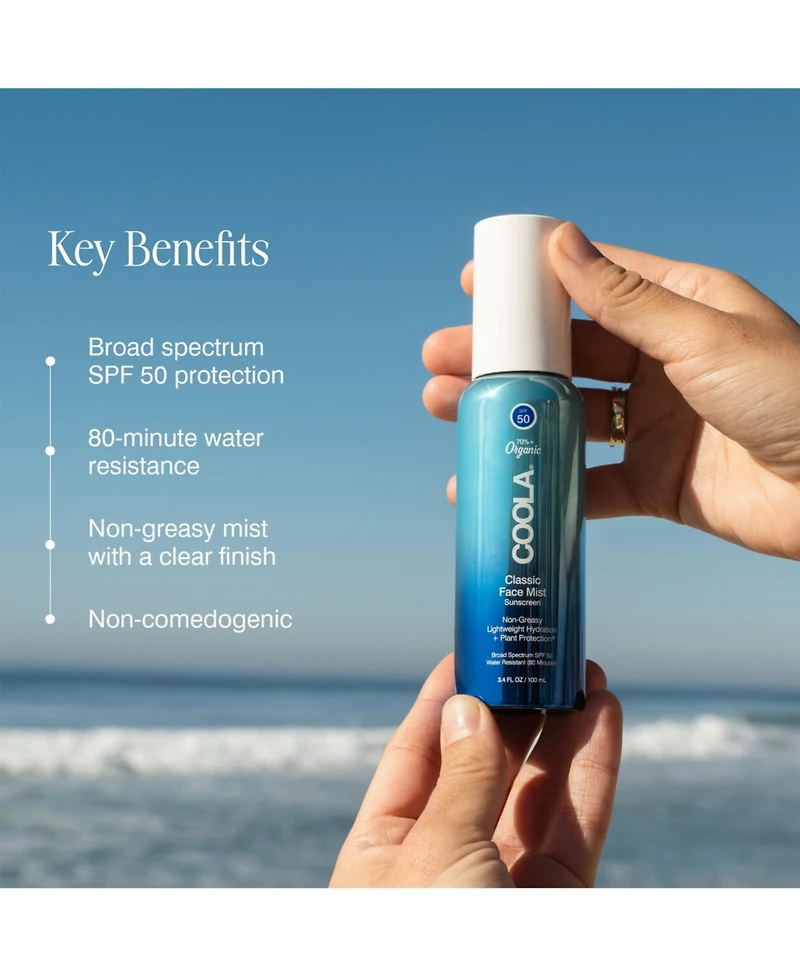 Coola Classic Face Mist Sunscreen Spf 50