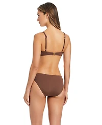 Bleu by Rod Beattie Women's Draped Underwire Bikini Top