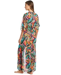 Bleu by Rod Beattie Women's Chiffon Cover-Up Dress